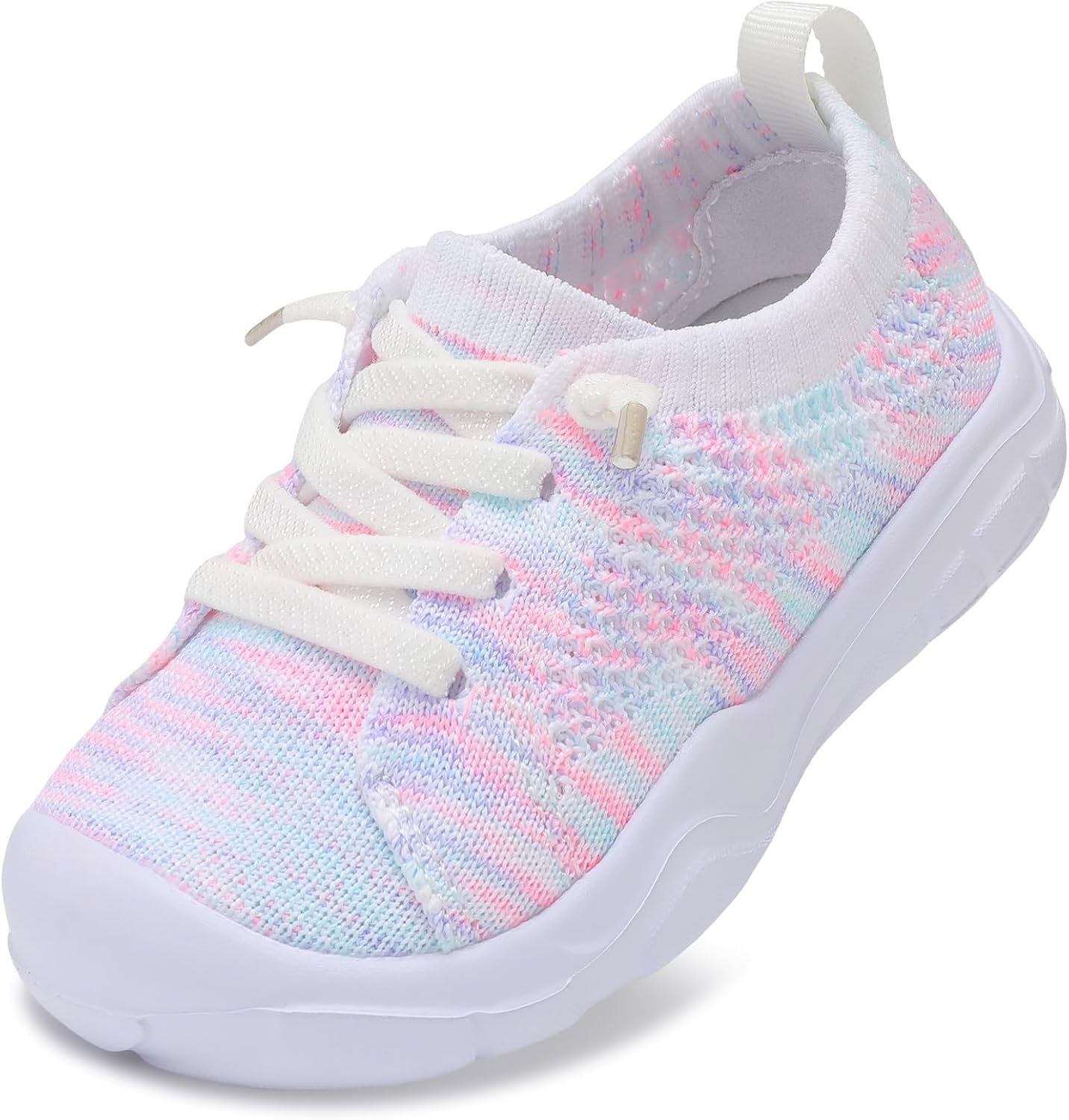 LeIsfIt Toddler Shoes Boys Girls Wide Toe Box Shoes Kids Breathable Barefoot Sneakers Slip On Tennis Shoe