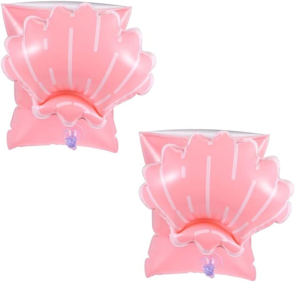 Kids Pool Floats Inflatable Swimming Armbands Children Arm Floaties Water Wing Swim Rings 2PCS Shells, Inflatable Armbands
