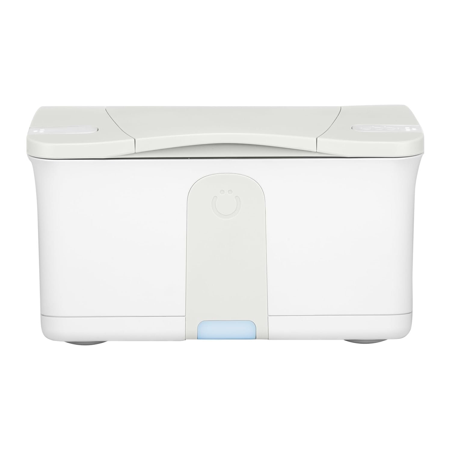 Ubbi Baby Wipes Warmer and Dispenser with Nightlight, Top-Heating System, Moisture Lock Lid, Fits Standard Wipe Packs, Soft Glow Light for Diaper Changes, Oat