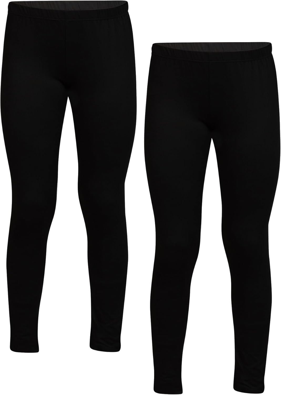 Popular Girls Buttery Soft Ankle Legging – 2 Pack