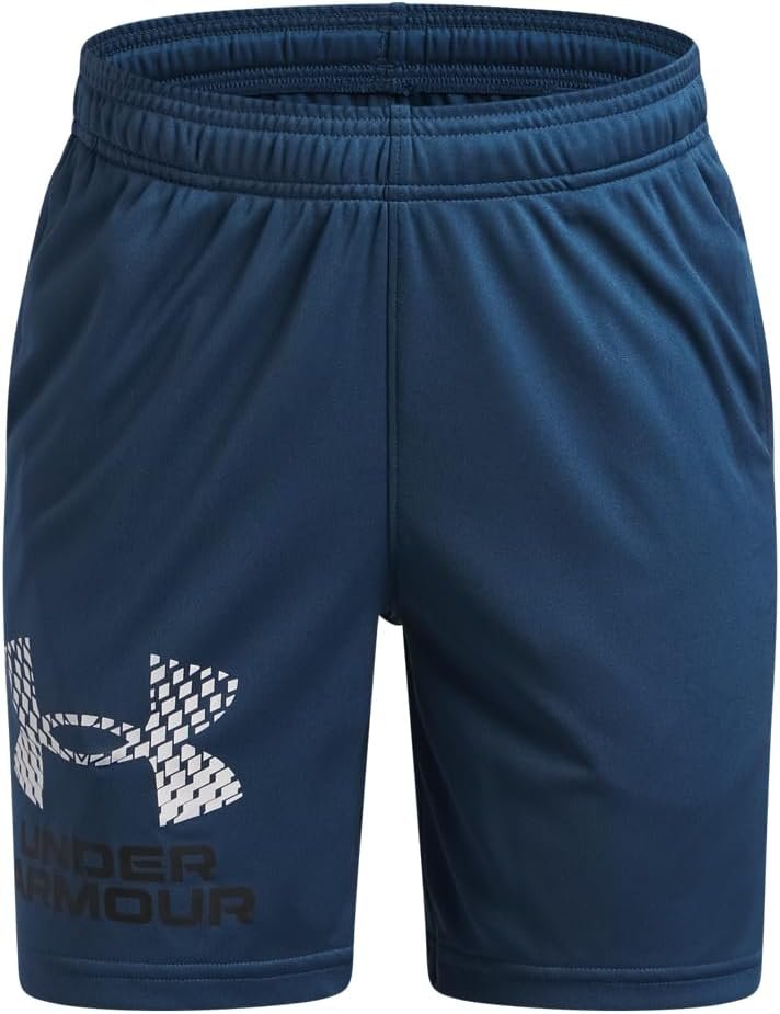 Under Armour Kids Tech Logo Shorts (Big Kids)