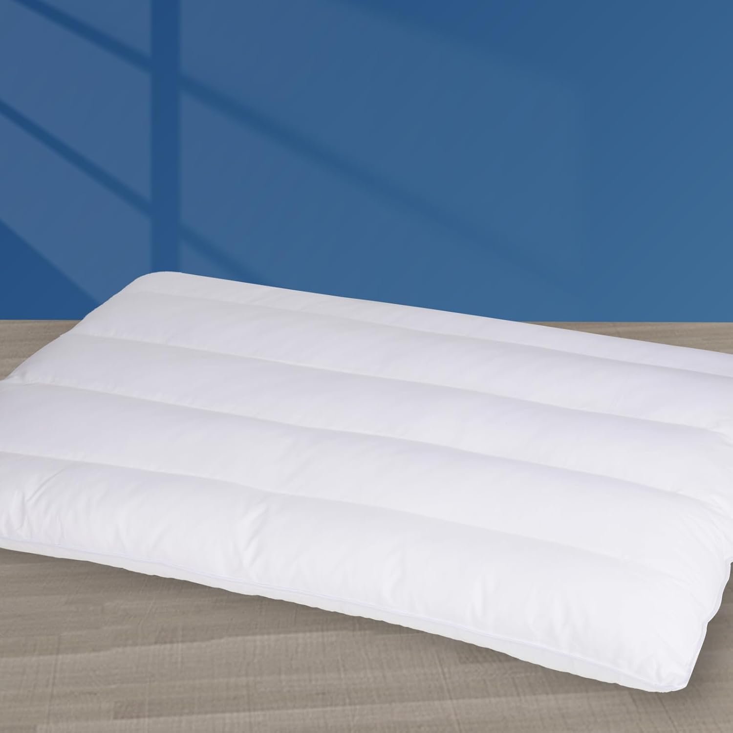 MINUPWELL Ultra Flat Pillows for Sleeping Thin, 7D High Support 2.5 inch Height Ultra Thin Pillows,Slim Bed Pillows for Stomach Sleeper,Standard Size -18×26 in