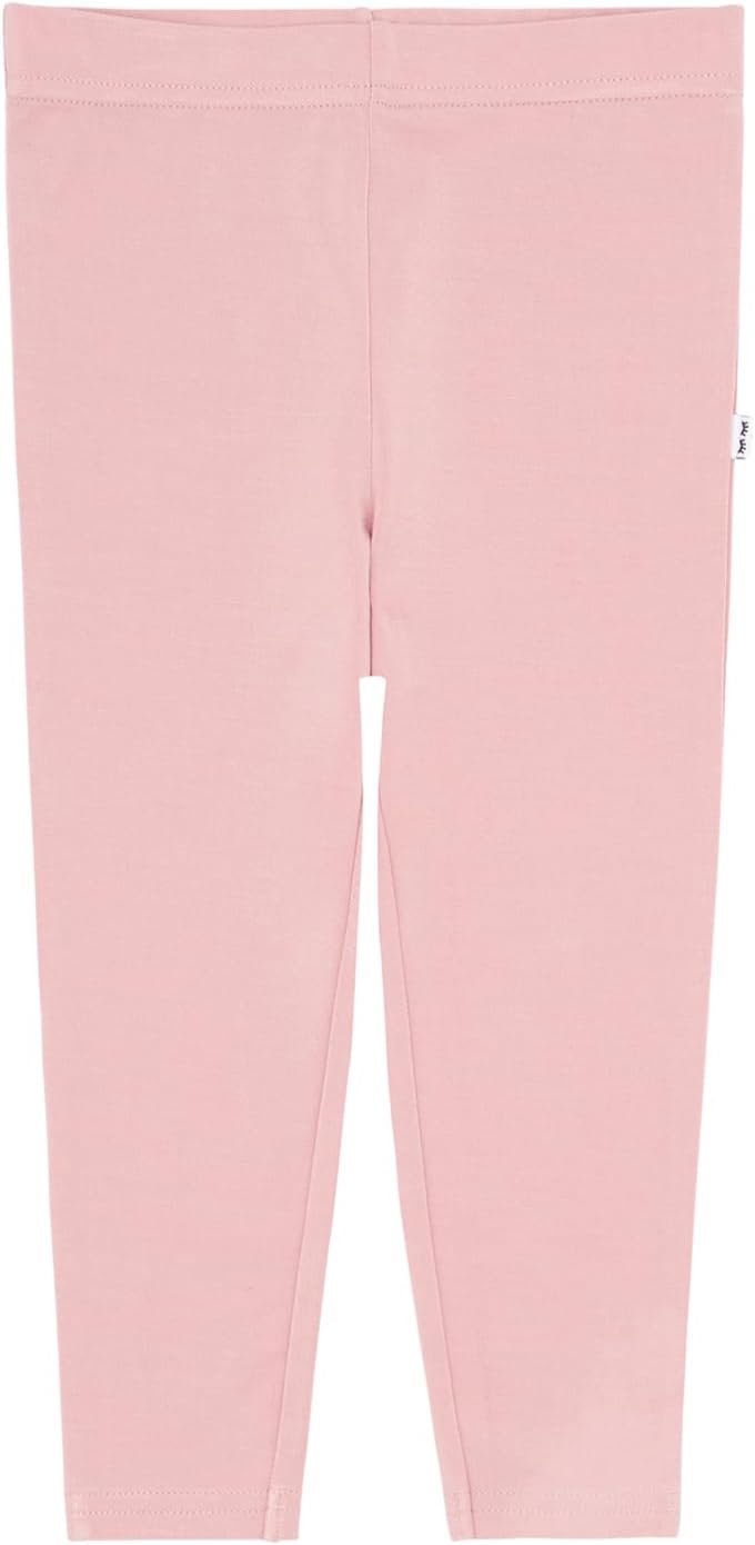 Little Sleepies Leggings for Girls, Soft Viscose from Bamboo, Toddler Leggings, Stretchy Girls Clothes, Sizes 6M – 6Y