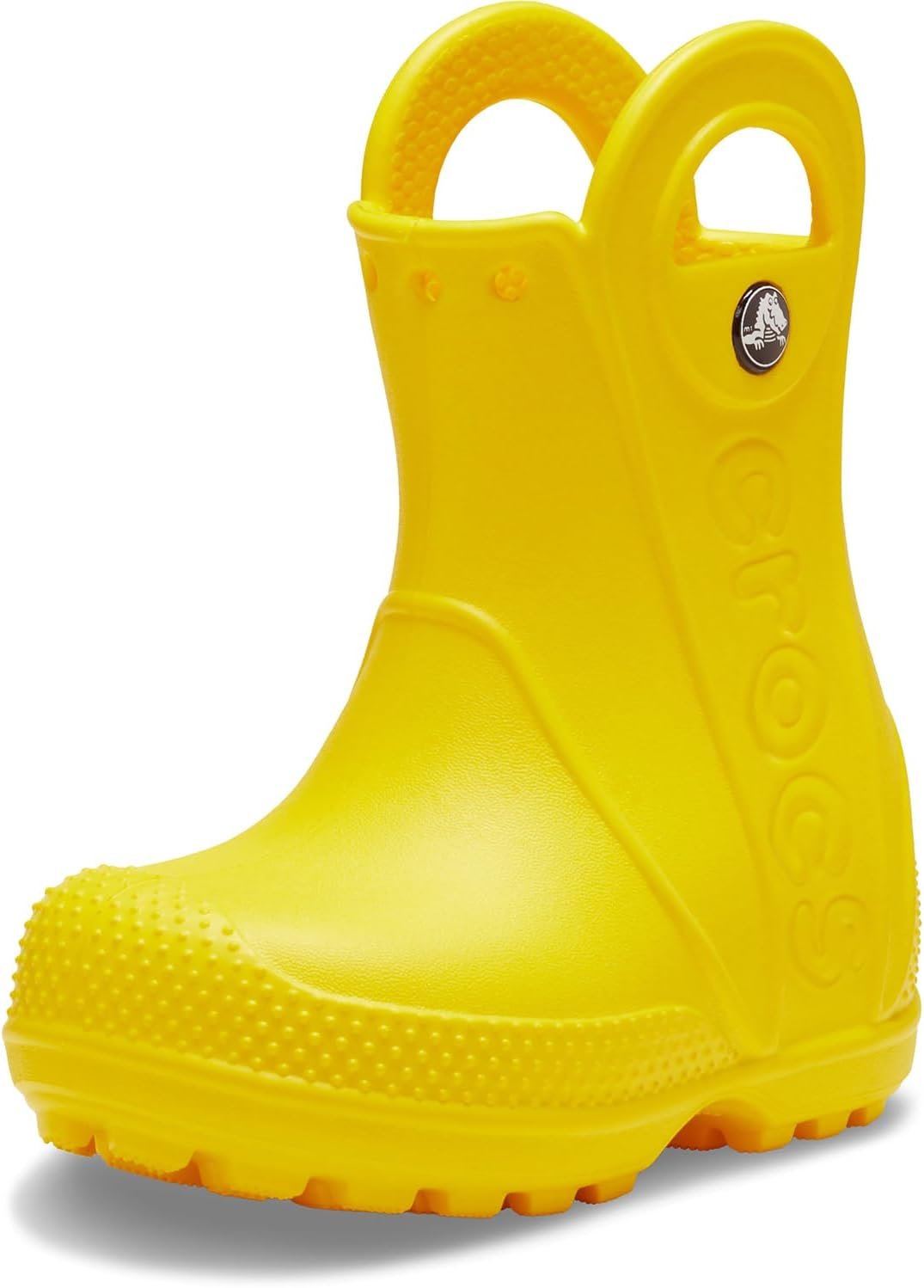 Crocs Kids’ Handle It Rain Boots | Waterproof Slip On Shoes | Kids’ Rain Boots