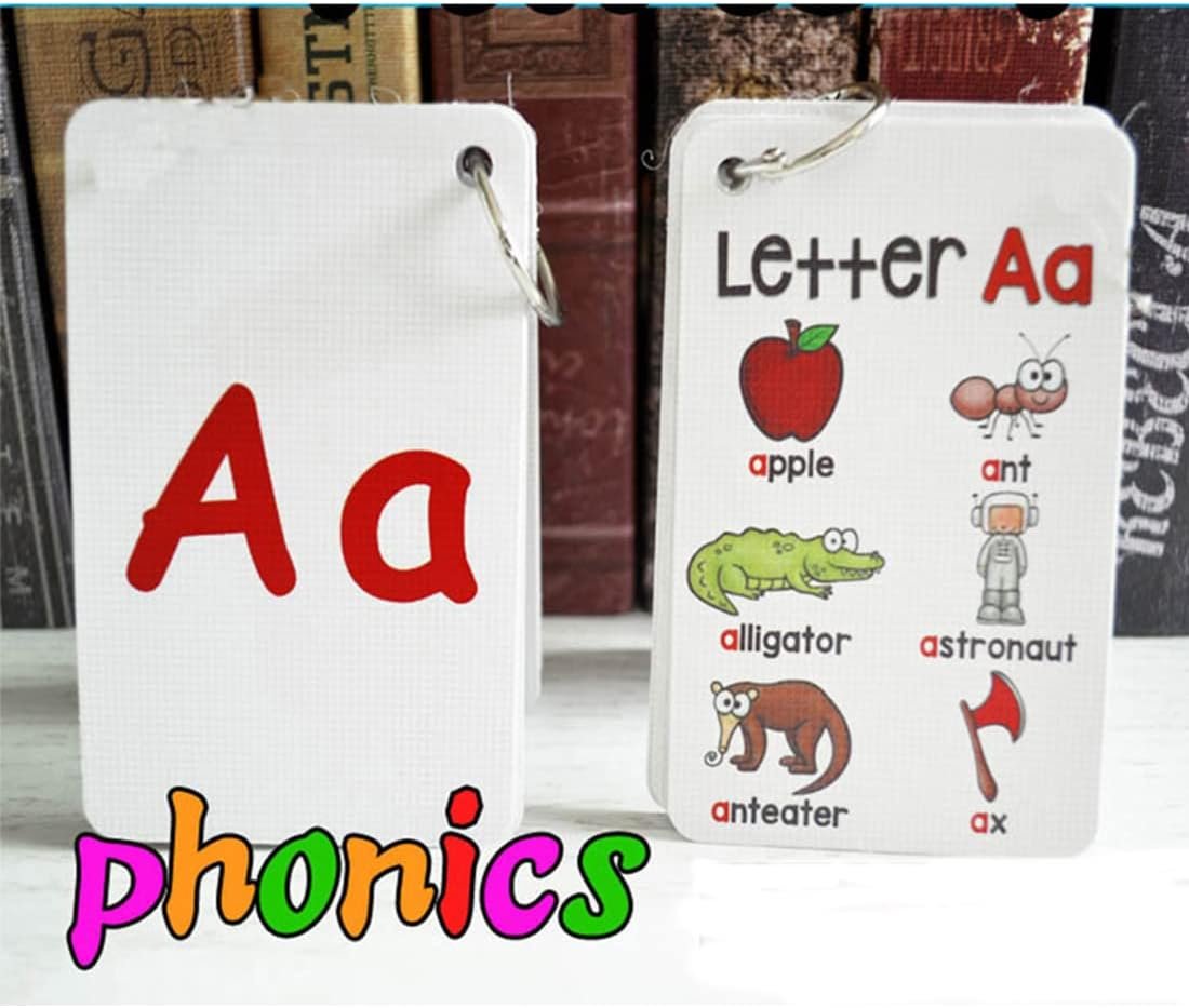 26PCS/Set ABC English Alphabet 26 Letters Child Flash Cards Baby Learning Toys Kids Gift Pre-Kindergarten