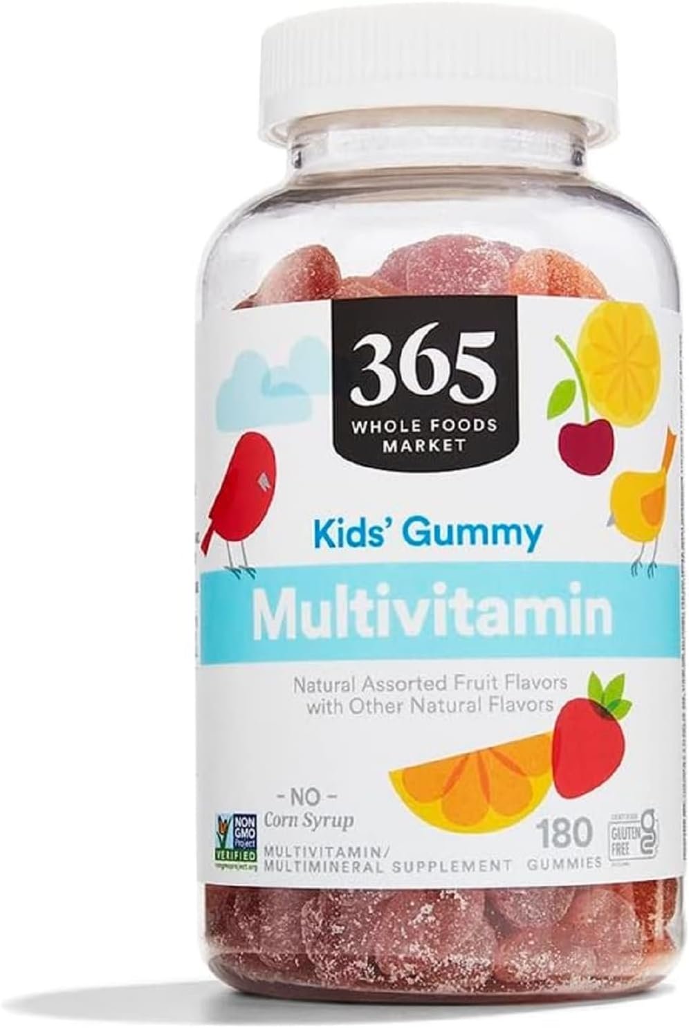 365 by Whole Foods Market, Children’s Gummy Multivitamin 180 Count, 180 Count
