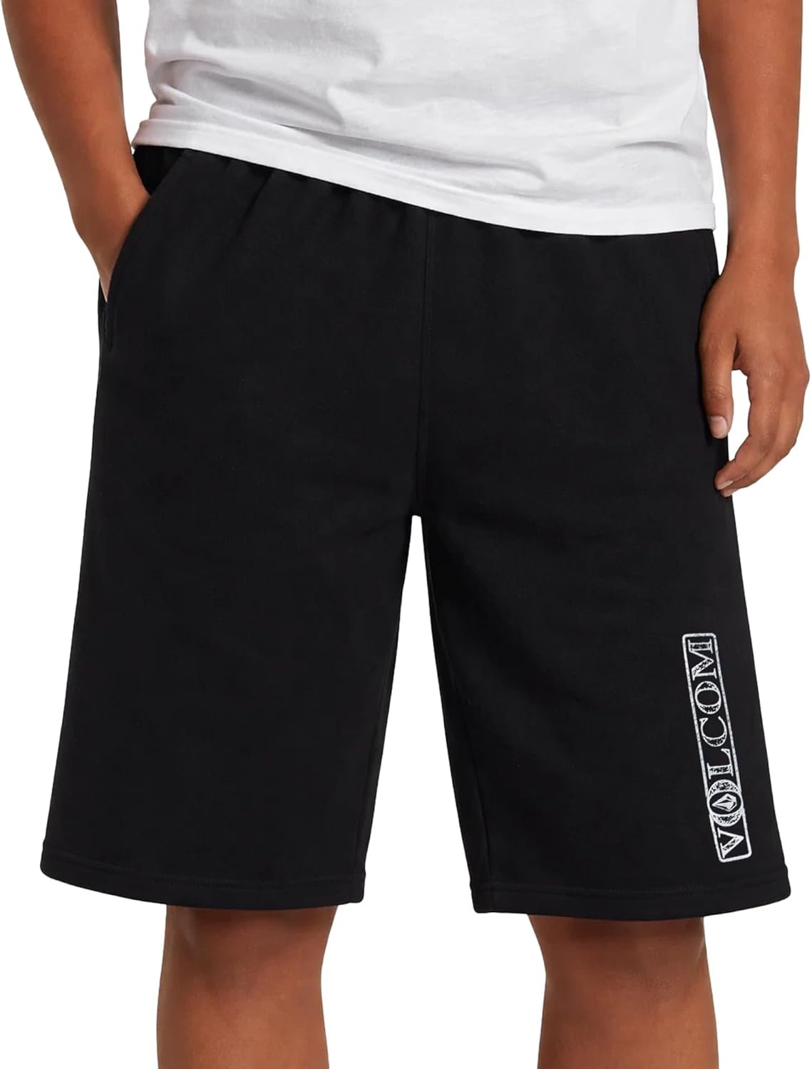 Volcom Boys Athletic Shorts – Soft Fleece Sweat Shorts for Boys – Gym Shorts for Basketball Running & Daily Play (Size: 8-16)