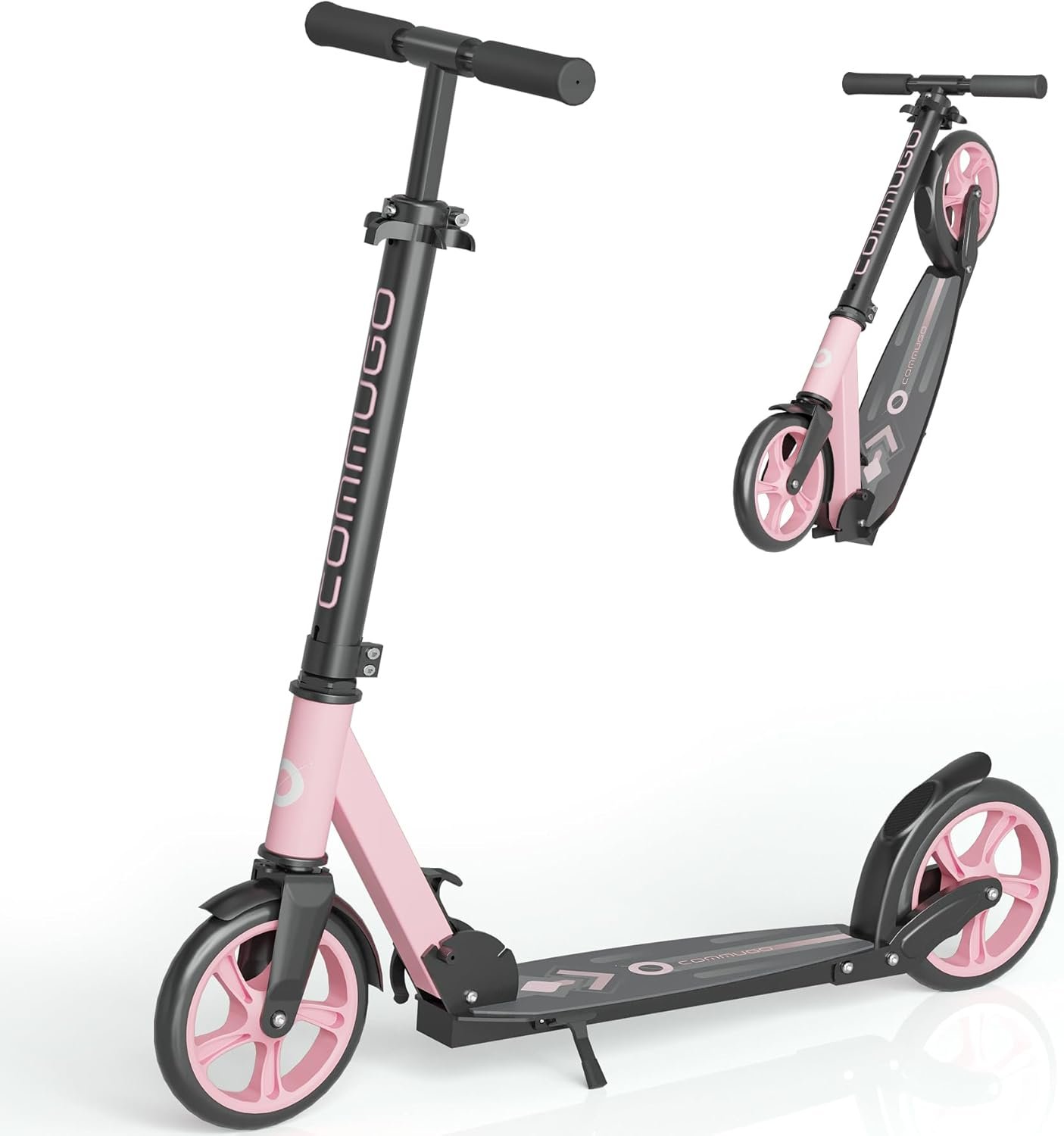 Kick Scooter for Kids 5-12, Teens, Adults, CPSC Certified Foldable Lightweight Sport Scooter with 8 Inch Wheels, Max Load 240 LBS, Gift for Childs