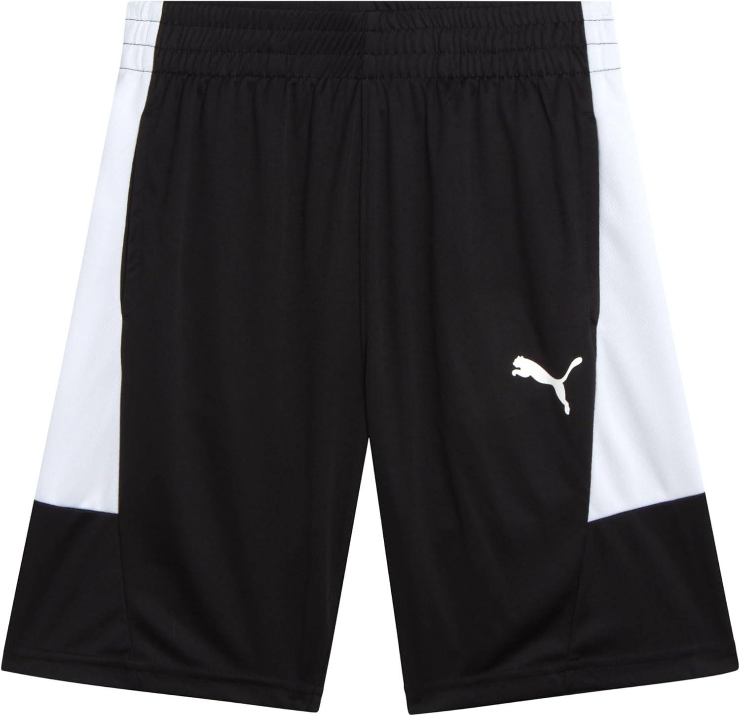 PUMA Boys Athletic Shorts – Quick Dry Breathable Interlock Performance Boys Basketball Shorts with Pockets (Sizes: 4-20)