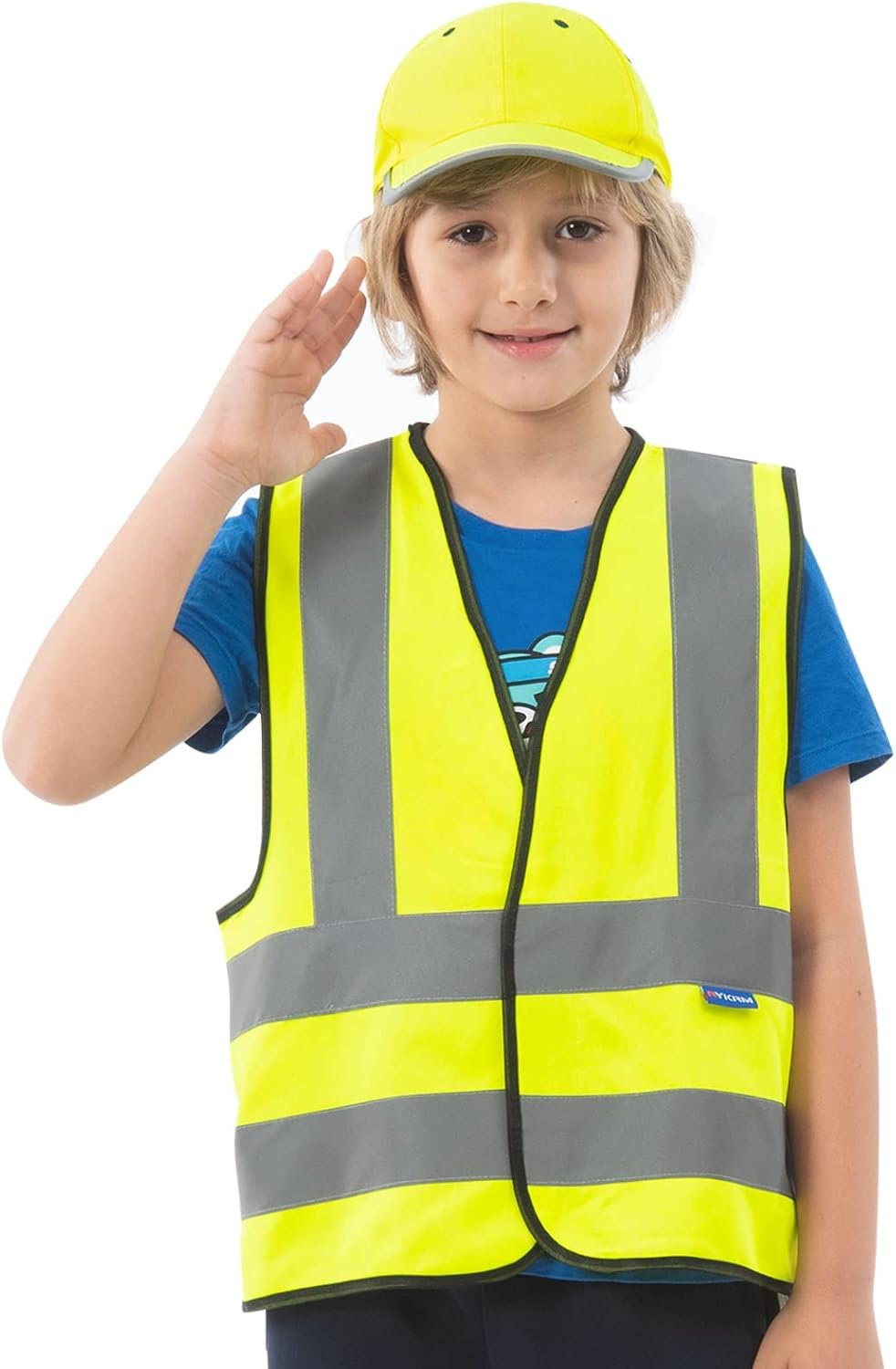 AYKRM Kids High visibility viz vest hi vis viz reflective safety vests