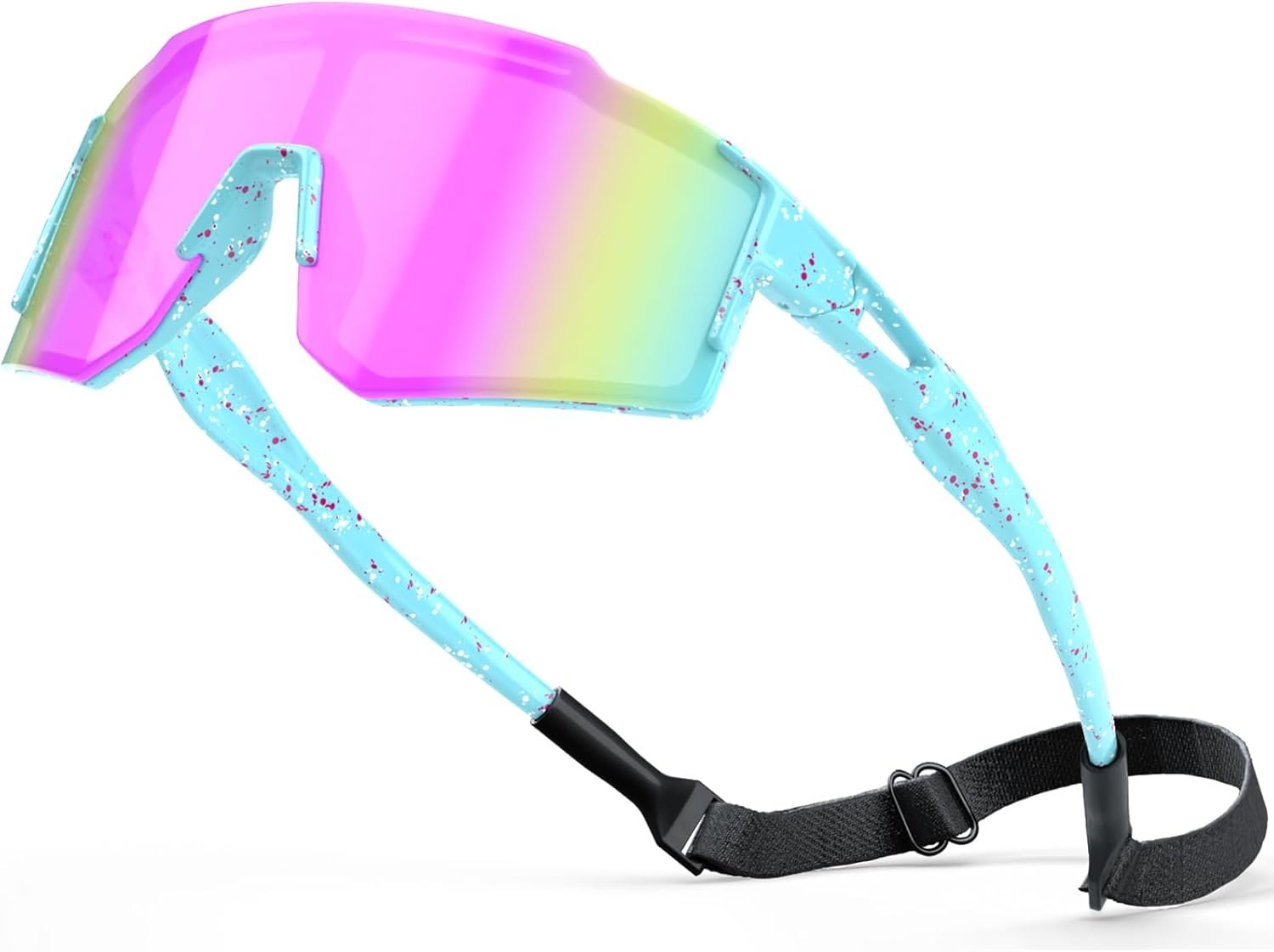 Kids Sunglasses,Youth Baseball Glasses for Boys Girls Age 6-14,Sports UV Protection Goggles