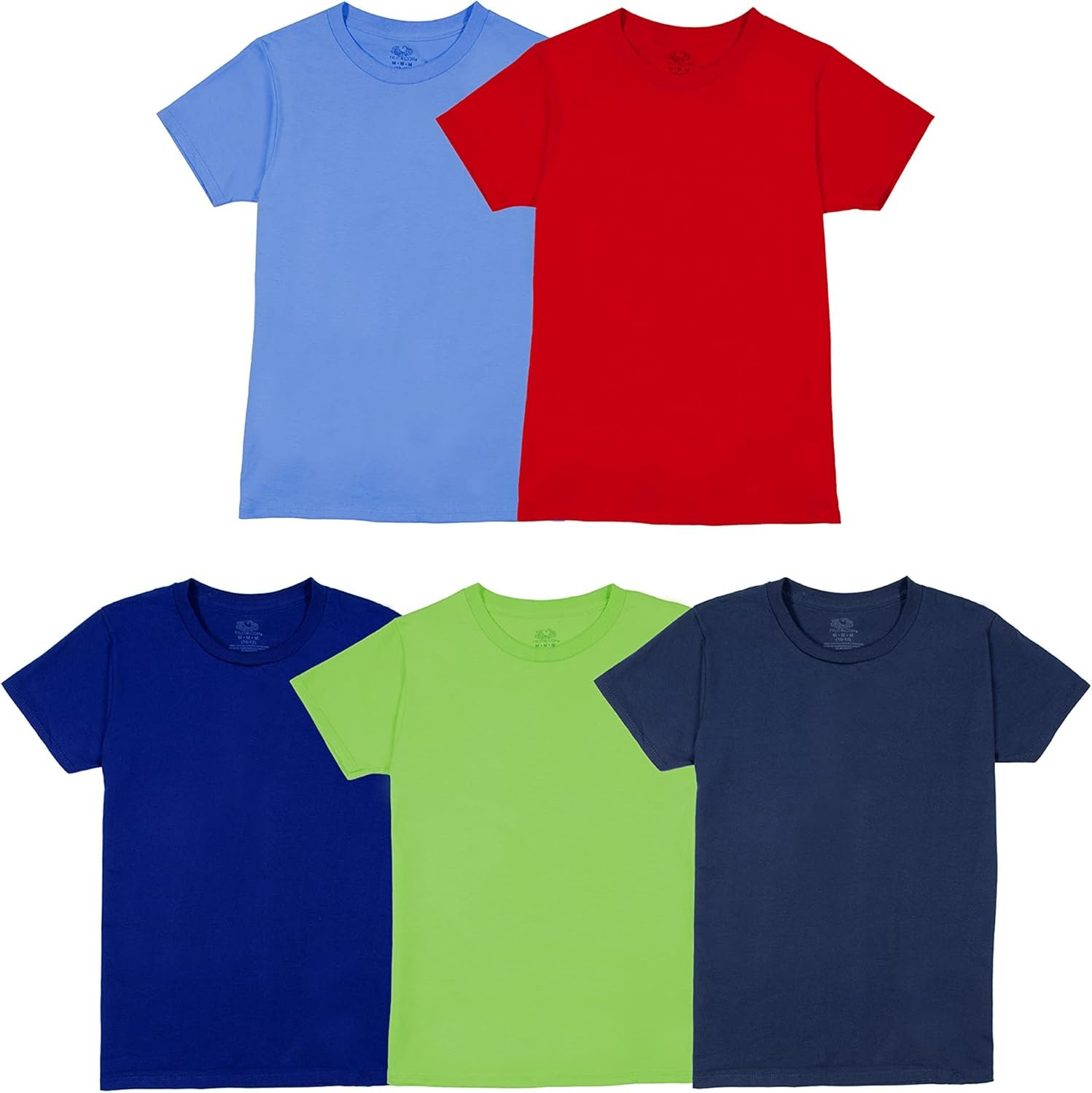 Fruit of The Loom Boys’ Eversoft Cotton Undershirts, T Shirts & Tank Tops