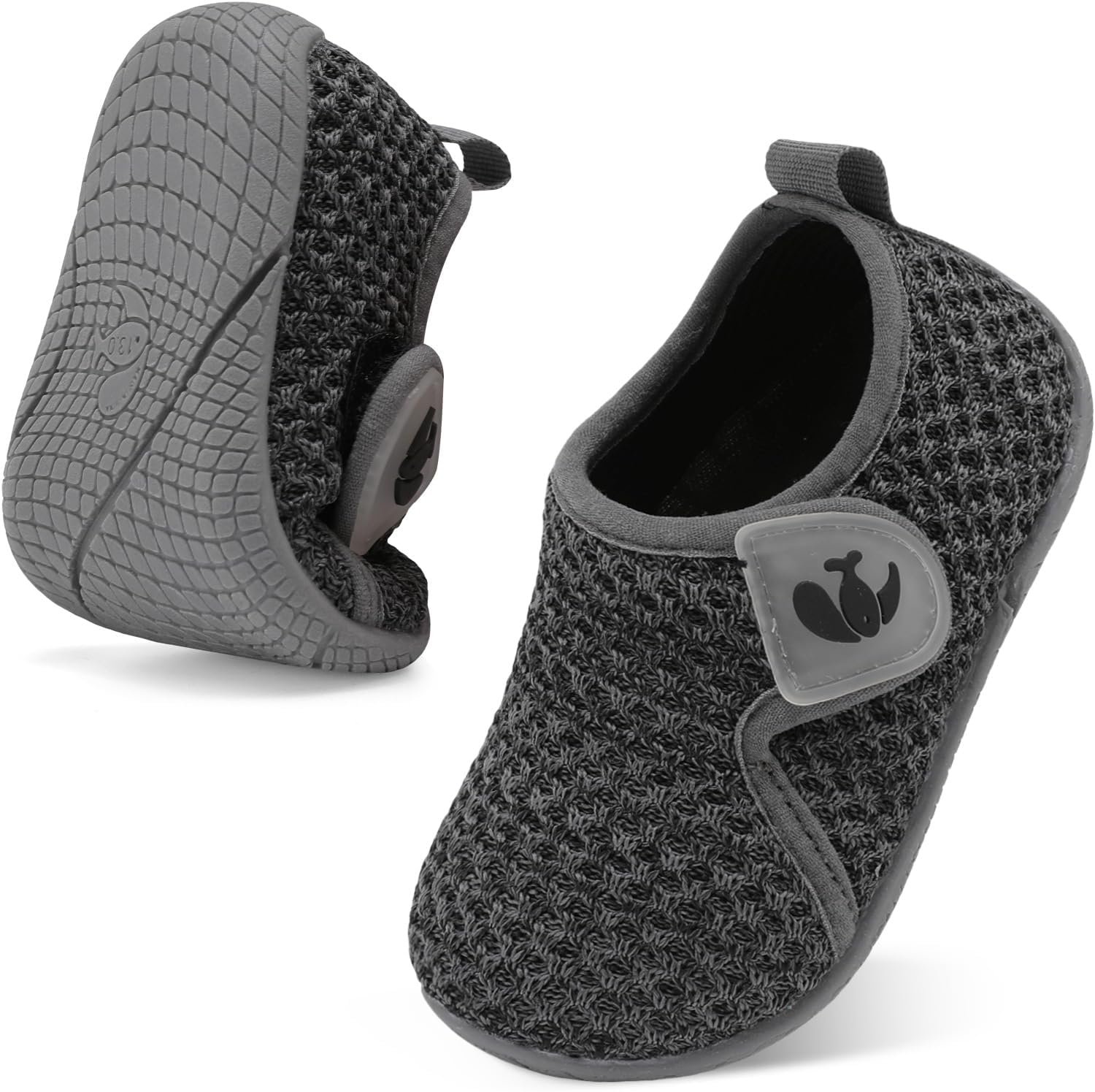 FEETCITY Toddler Walking Shoes Slip On Toddler Shoes Boys Girls Kids Sports Sneakers Casual School Shoes Barefoot Shoes