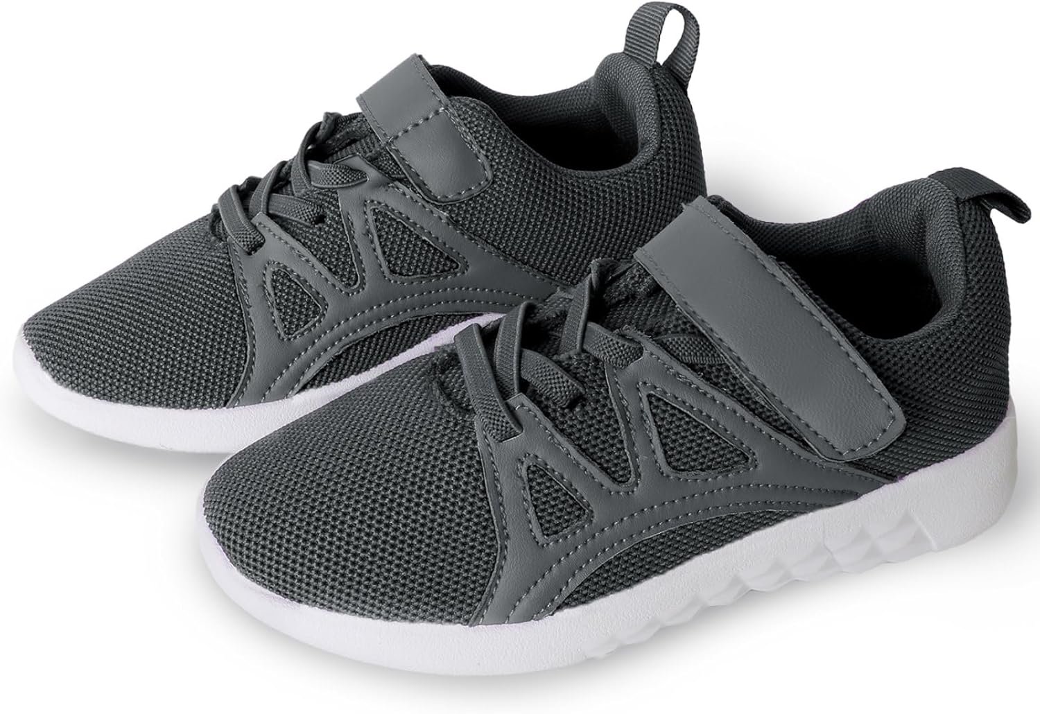 CHIN·MOON Boys Girls Lightweight Running Shoes Kids Tennis Walking Shoes Breathable Sports Sneakers (Little Kid/Big Kid)