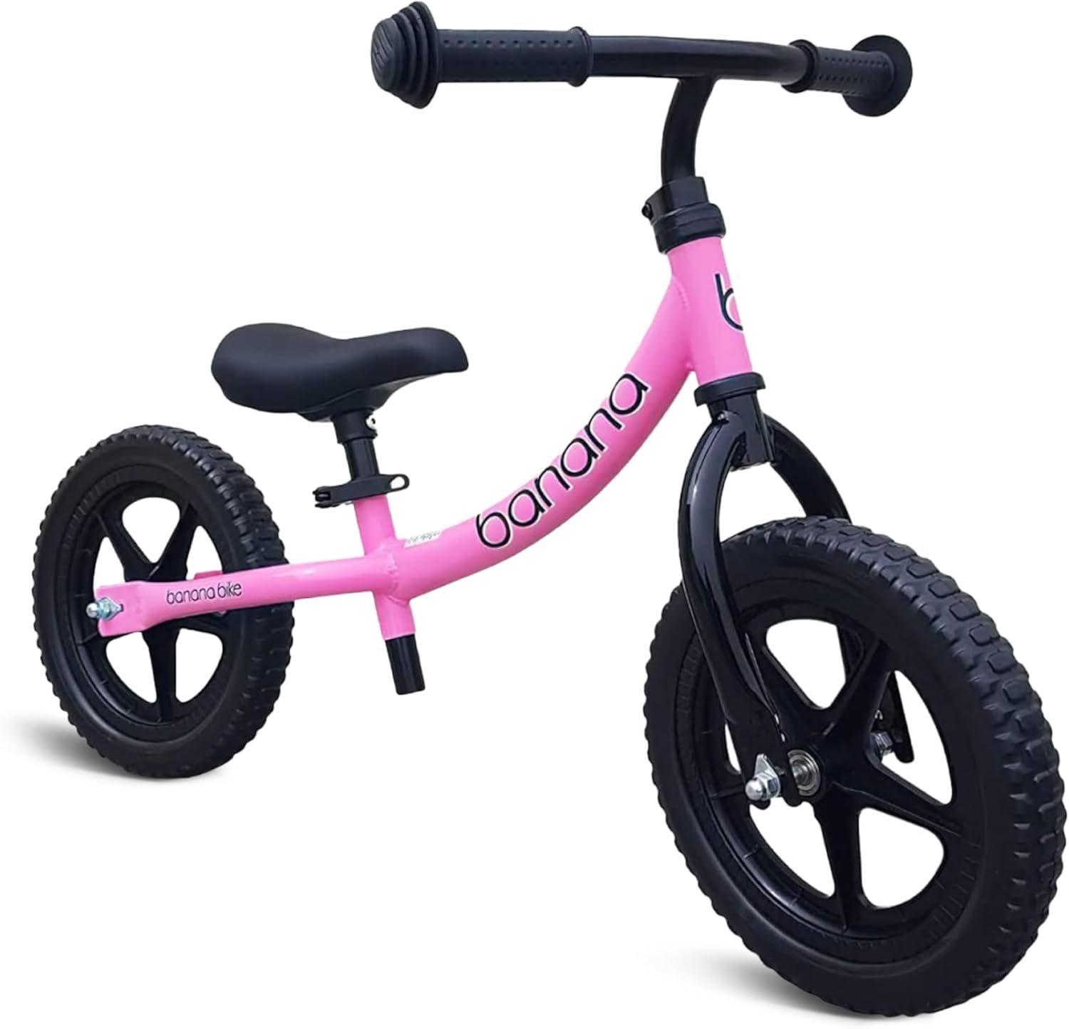 Banana Bike Balance Bike – Lightweight Toddler Bike – No Pedal with Adjustable Handlebar and Seat – Ideal Training Bicycle for Kids – Multiple Colors