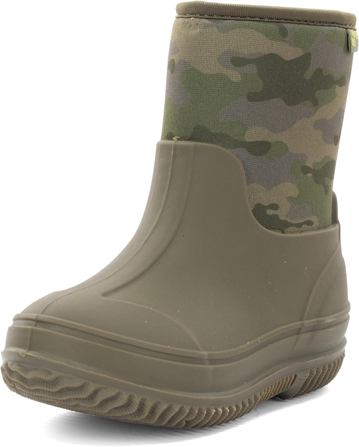 Western Chief Kids Freestyle Neoprene Outdoor Boot, Lightweight, Kid Friendly for Boys and Girls Waterproof Boot for Rain, Mud, Cold Weather, Snow