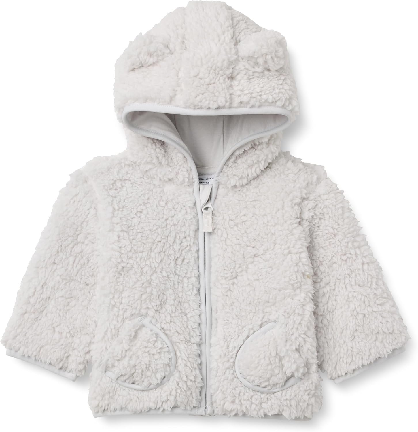 Amazon Essentials Unisex Babies’ Hooded Sherpa Jacket