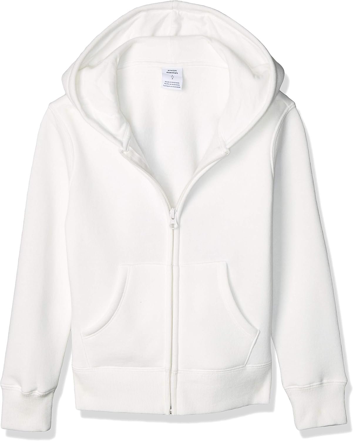Amazon Essentials Girls and Toddlers’ Fleece Zip-Up Hoodie Sweatshirt