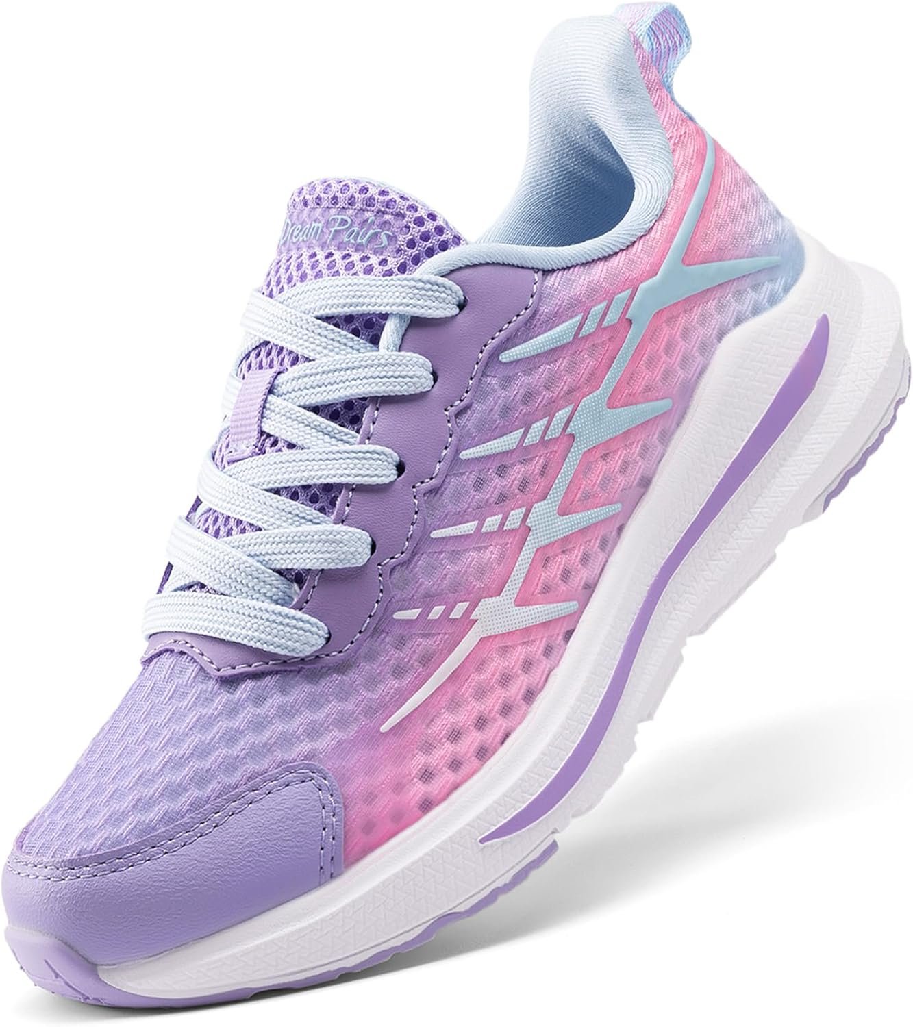 DREAM PAIRS Boys Girls Shoes Kids Tennis Athletic Running Footwear Lace Up Walking DuraPlay Breathable Lightweight Sneakers for Little/Big Kid