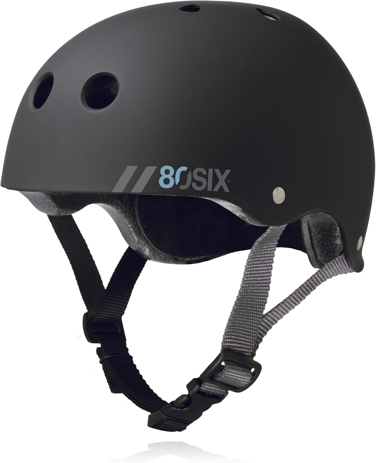 80SIX Triple Certified Multisport Helmet – Ideal for Bike, Scooter, Skateboard, Roller Skate and Inline Skate