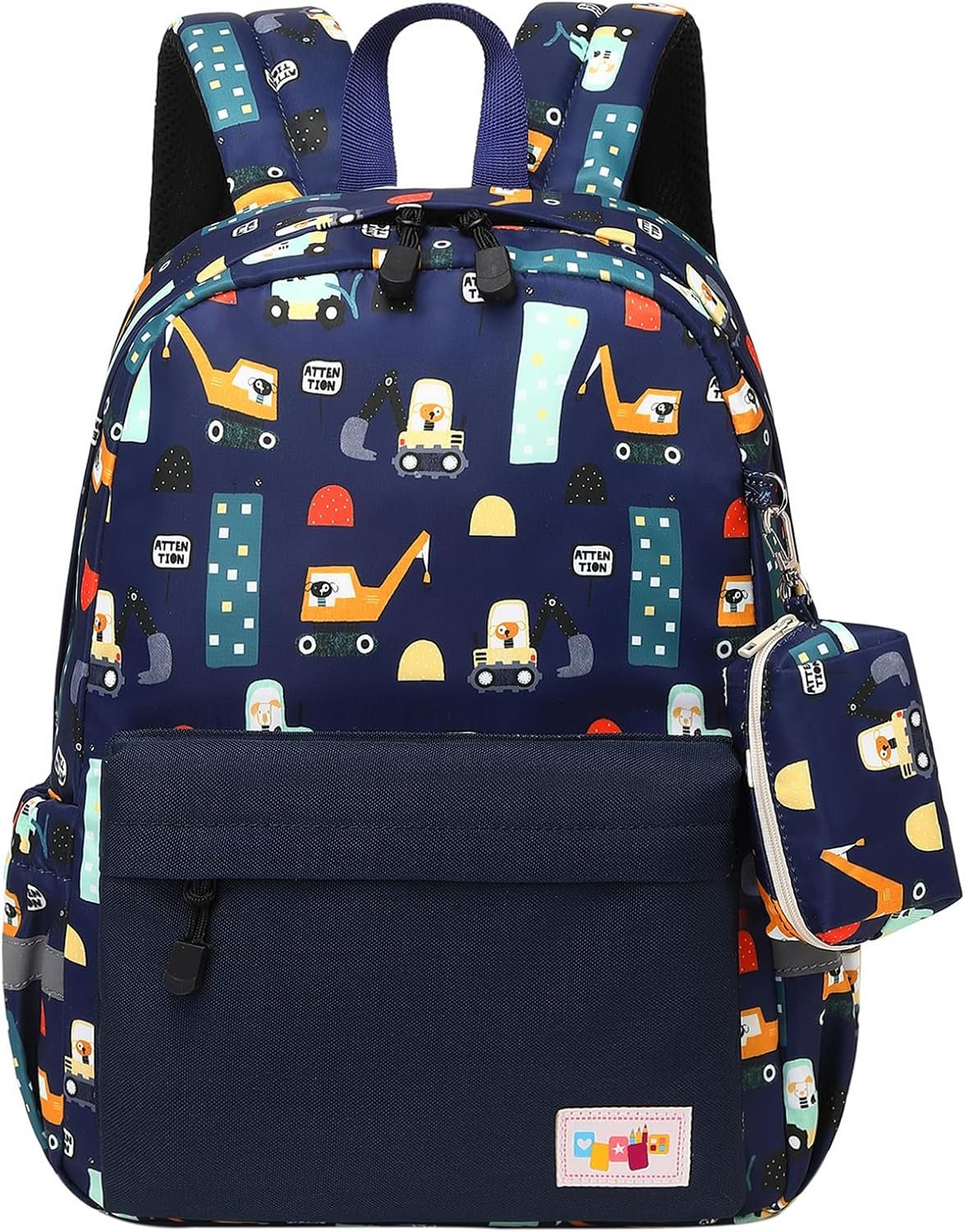 mygreen Toddler Backpack, Kids Backpack for Boys and Girls with Chest Strap | with Chest Strap