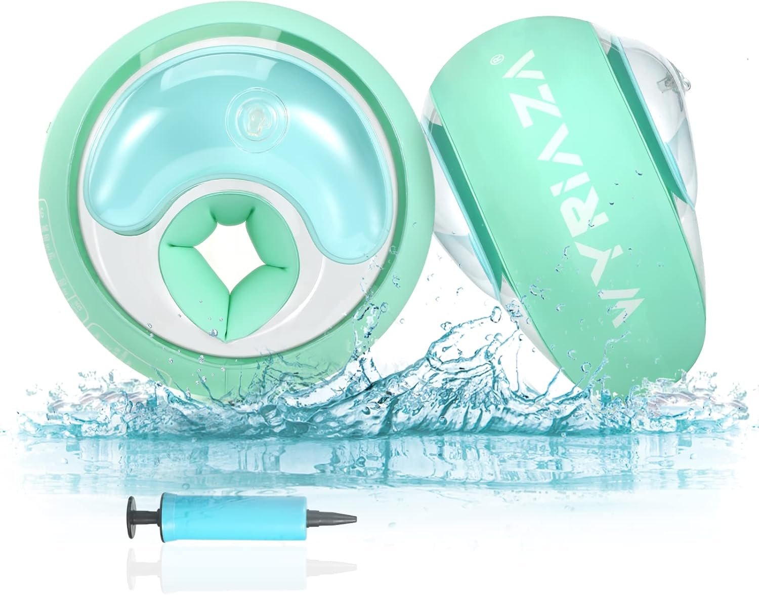 WYRIAZA Arm Floaties for Kids (1-6) – Toddler Swimming Floaties with 3 Airbags (XS,S) – Fits 13-44 lbs