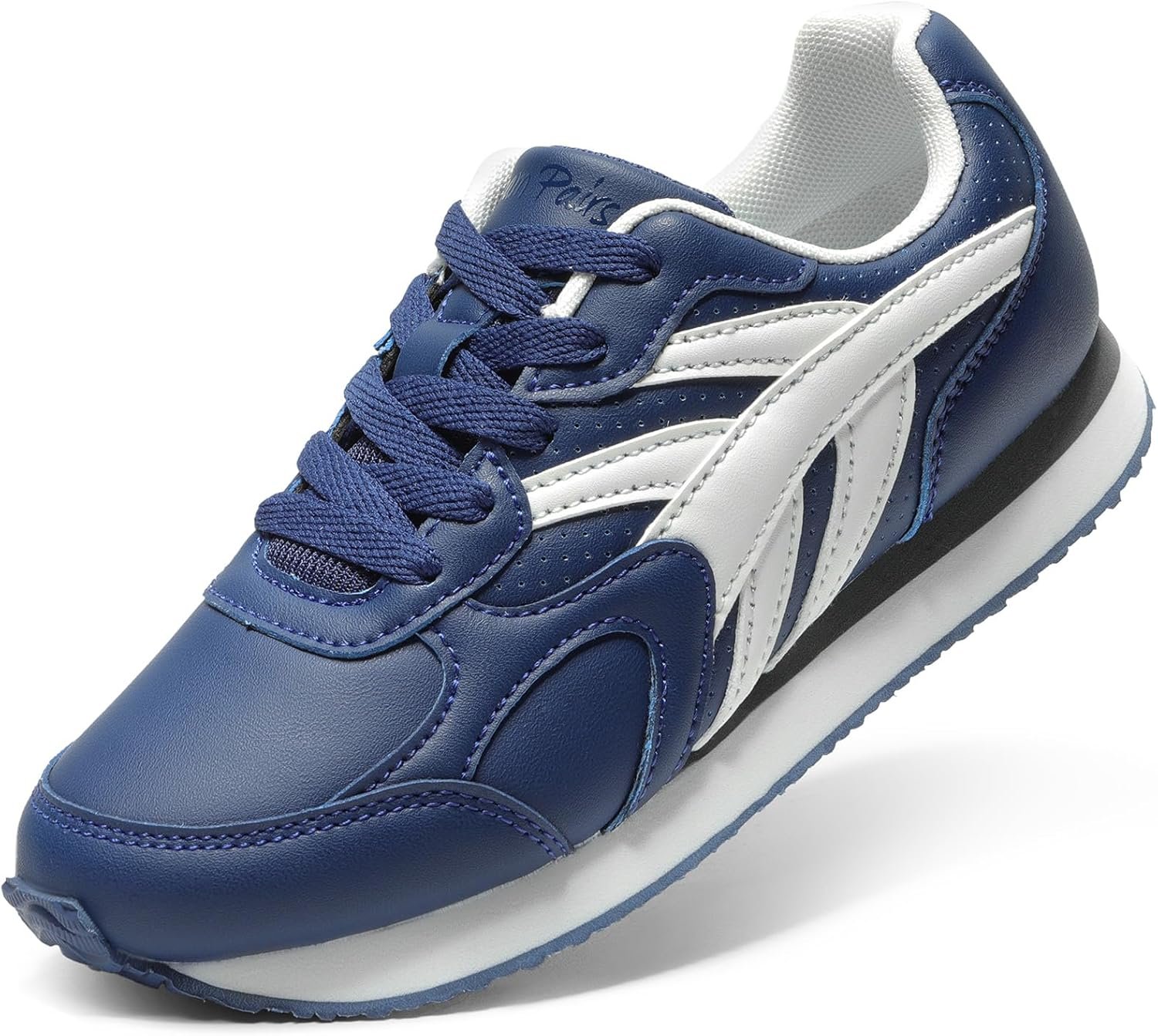 DREAM PAIRS Girls Sneakers Lace-up Tennis Running Casual Footwear LilLegends Lightweight Classic Walking Shoes for Little/Big Kid