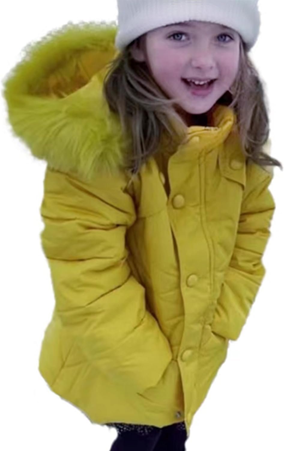 Girl’s Kids Winter Coat Parka Kids Warm Puffer Jacket with Hooded (Toddler & Big Kids)