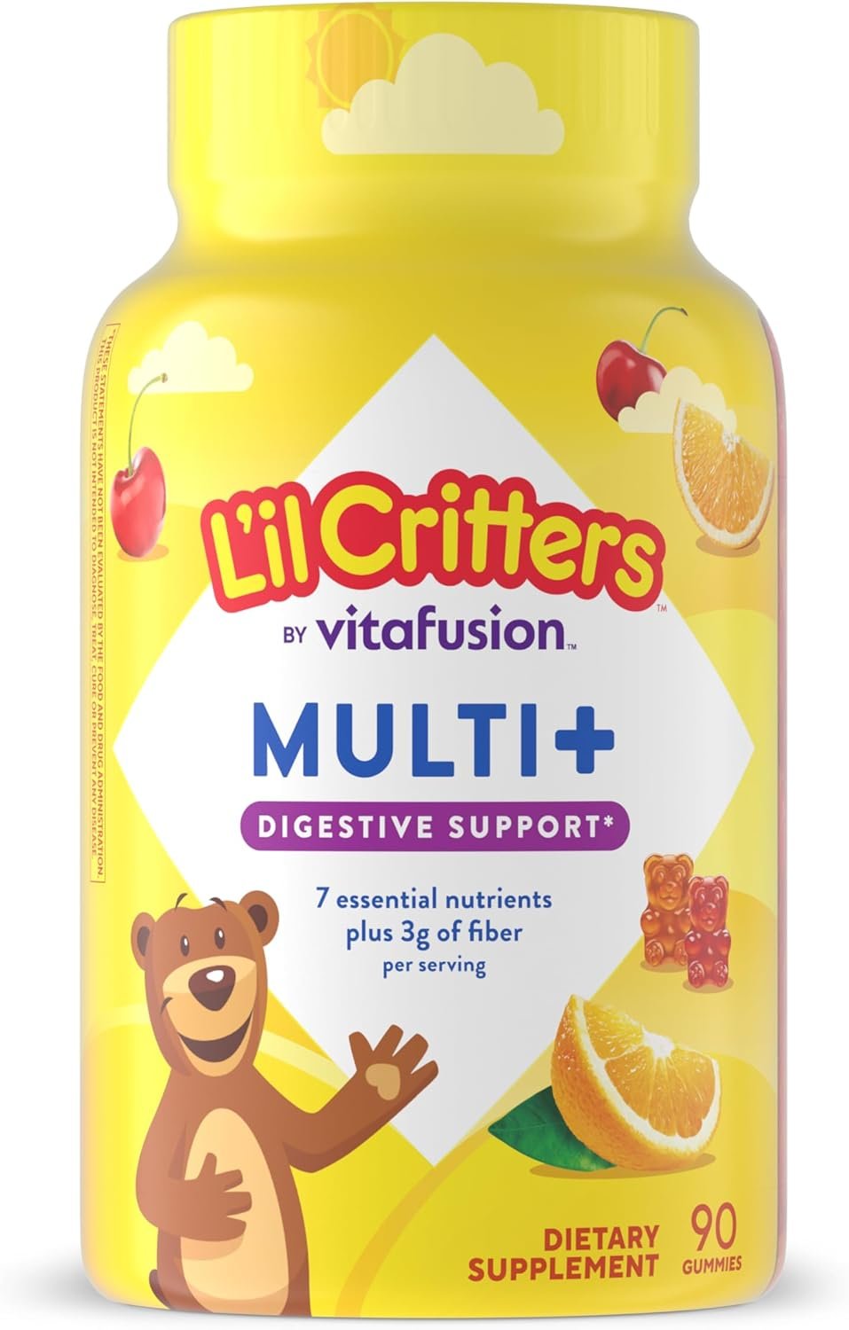 L’il Critters Multi + Digestive Support* 90ct