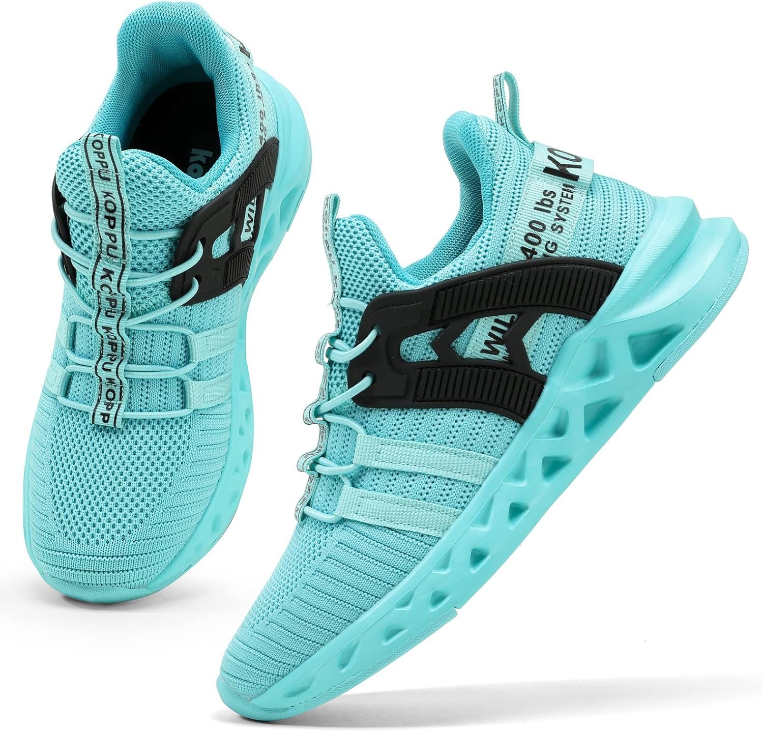 koppu Boys Girls Shoes Non-Slip Tennis Shoes Fashion Lightweight Breathable Kids Sneakers for Little Kids/Big Kids