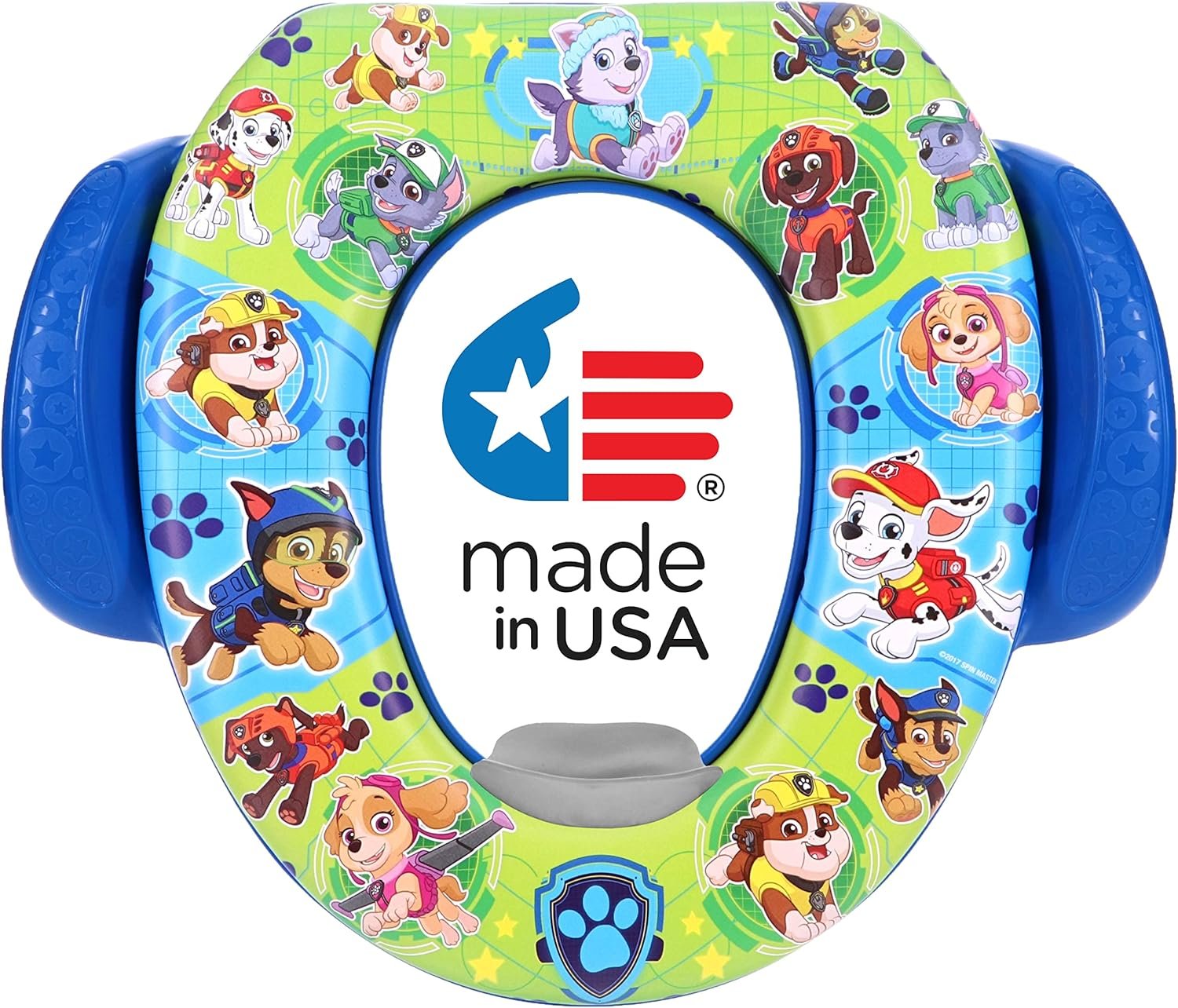 Nickelodeon PAW Patrol “Mission Paw” Soft Potty Seat and Potty Training Seat – Soft Cushion, Baby Potty Training, Safe, Easy to Clean