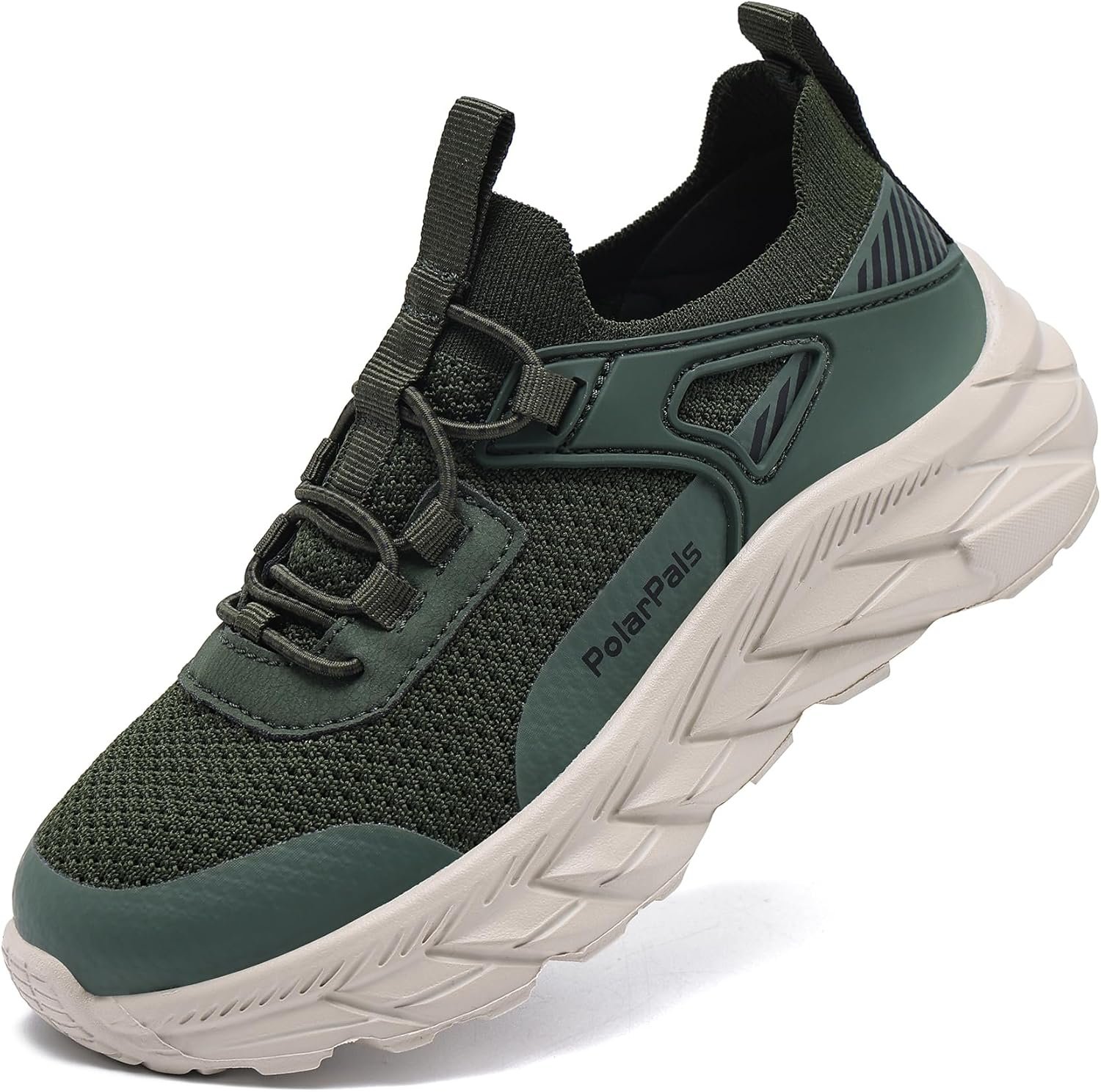 Boys Slip On Shoes Lightweight Running Shoes Breathable Athletic Tennis Sneakers for Little/Big Kid