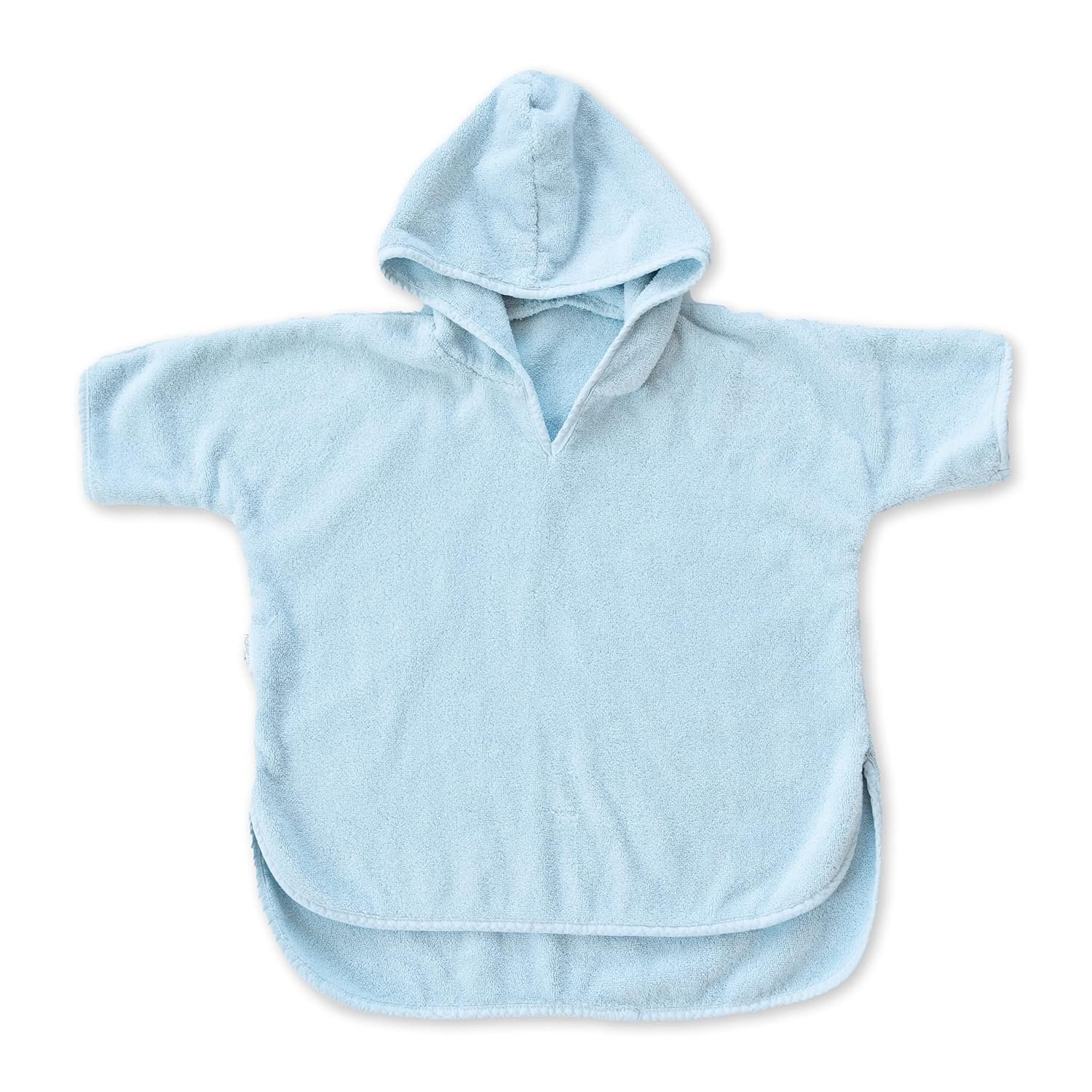 Natemia Hooded Towel Poncho – 100% Organic Cotton – Kids & Toddler Beach Towel with Hood – GOTS Certified – Gentle on Sensitive Skin – Cozy Swim & Bath Towel for Boys, Girls – Perfect Registry Gift