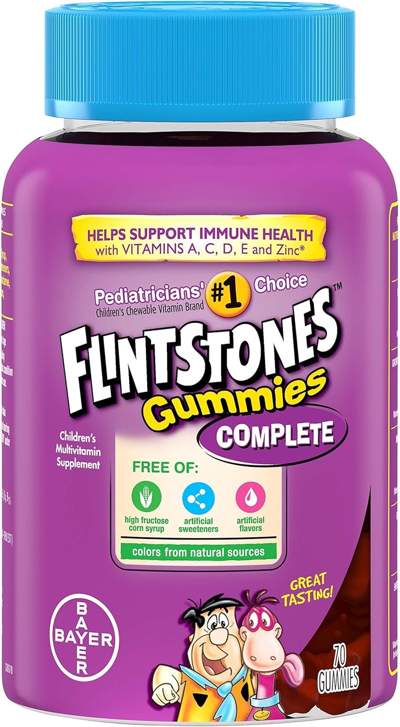 Flintstones Children’s Complete Multivitamin Gummies, 70 Count