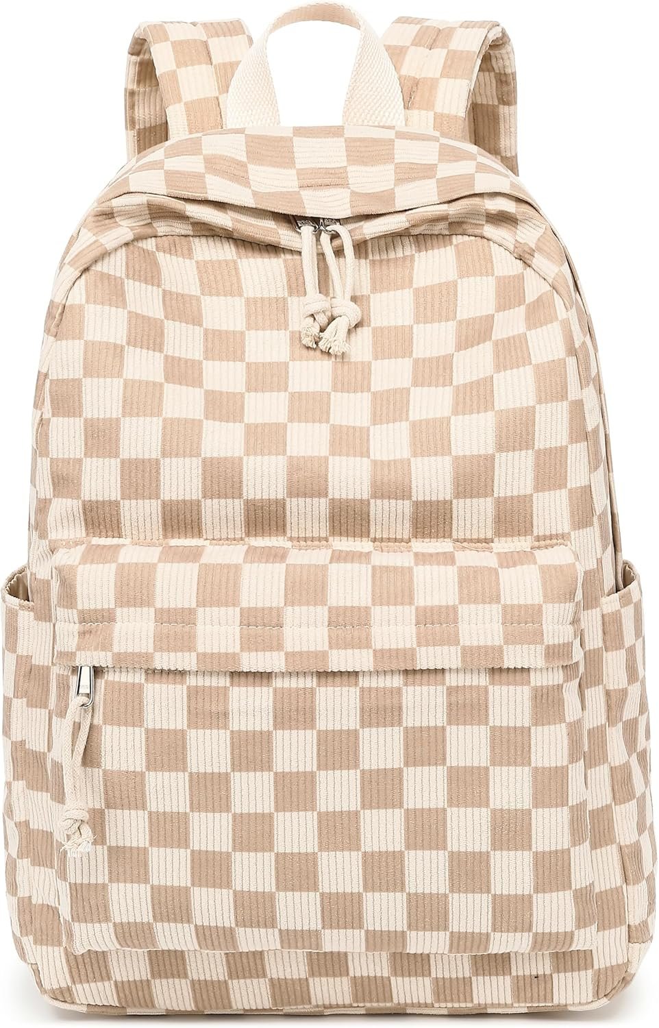 Bluboon School Backpack for Teen Girls Bookbags Elementary High School Corduroy Laptop Bags Women Travel Daypacks