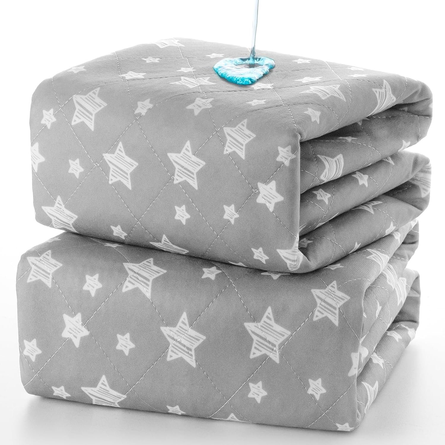 Waterproof Bed Pads Washable 34″ x 36″ (2 Pack), Absorbent Chuck Pads for Incontinence, Washable Pee Pads for Dogs, Waterproof Mattress Protector for Seniors, Bedwetting Kids, Hospitals, Pets
