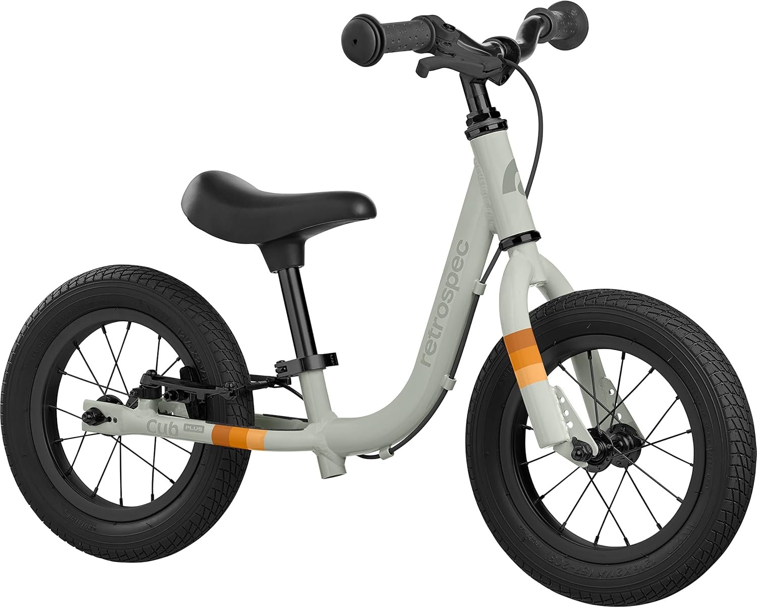 Retrospec Cub Plus Toddler Balance Bike for Boys & Girls Ages 18 Months – 4 Years No Pedals with Lightweight Frame and Adjustable V-Brake, Seat and Handlebar for Kids