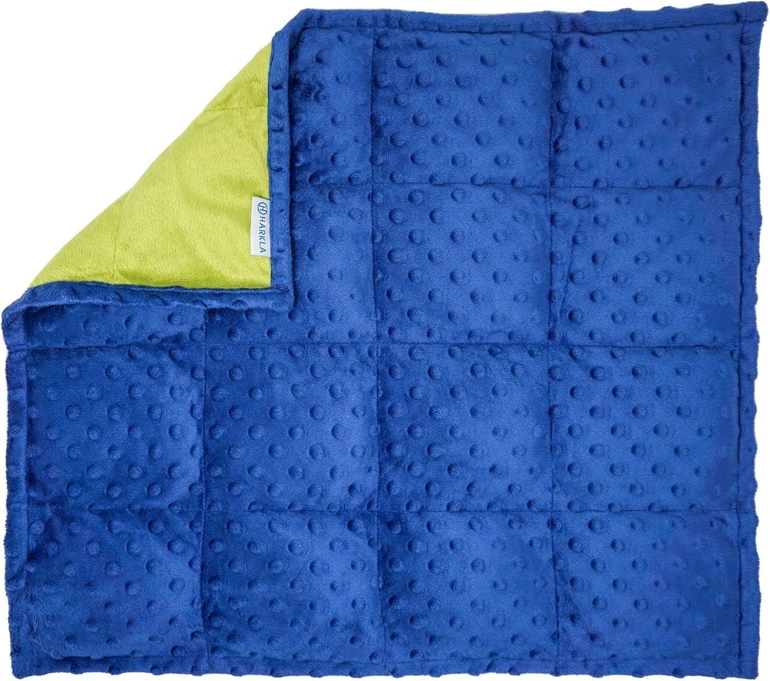Harkla Weighted Lap Pad for Kids (Deep Blue)