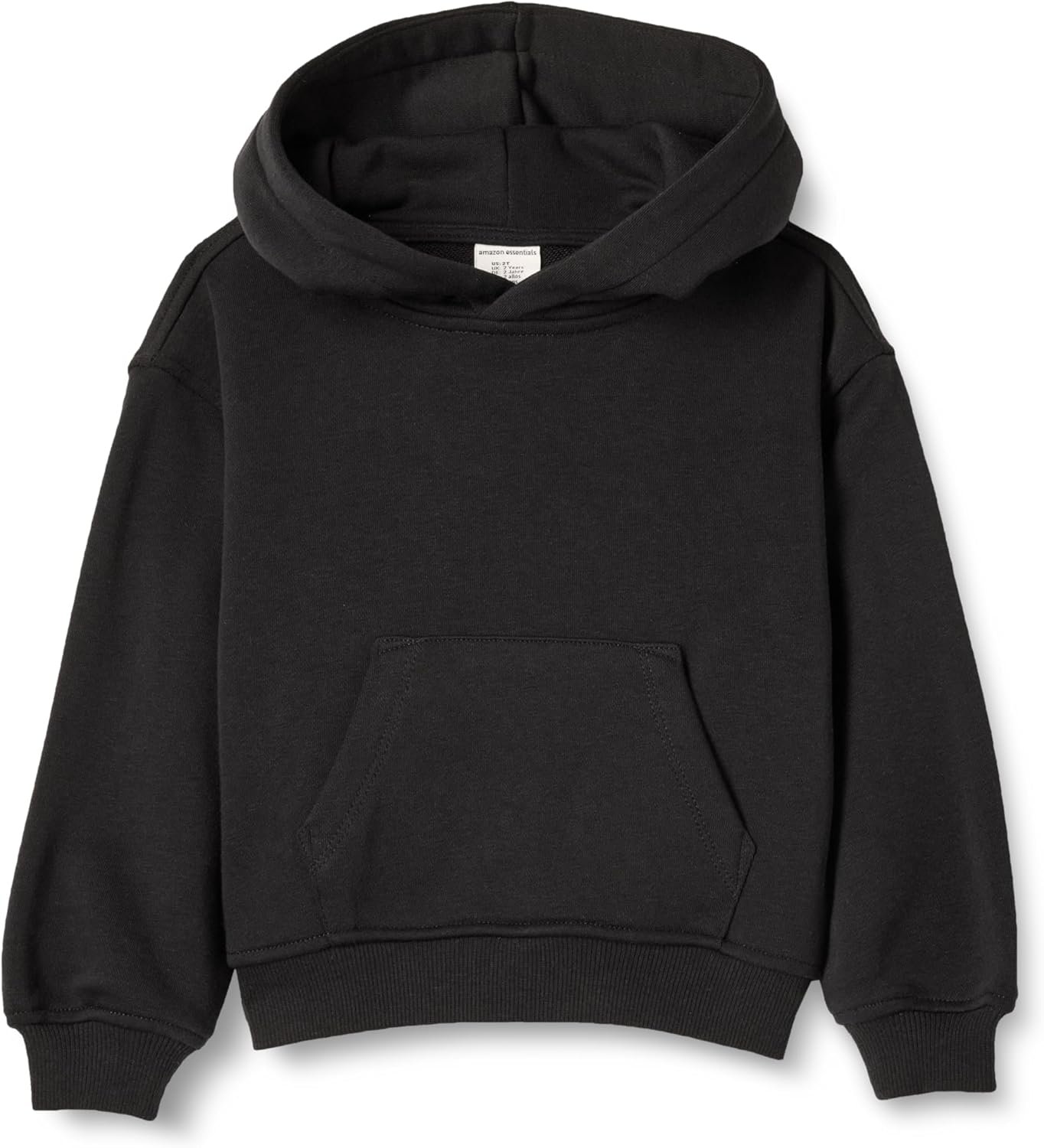 Amazon Essentials Unisex Kids and Toddlers’ Oversized Drop Shoulder Hoodie